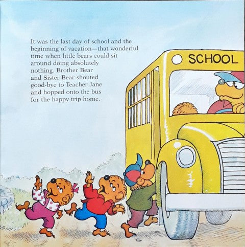 The Berenstain Bears Go To Camp Stickers Inside