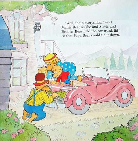 The Berenstain Bears And Too Much Vacation Stickers Inside