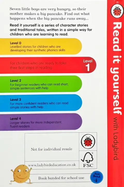 Read It Yourself With Ladybird Level 1 The Big Pancake
