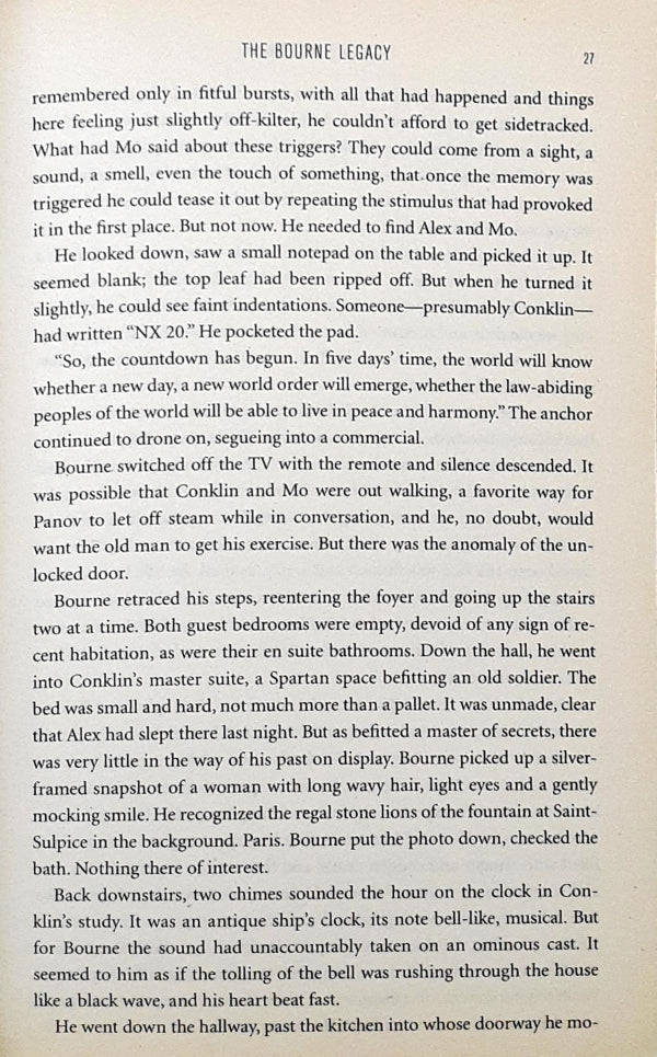 Jason Bourne #4 Robert Ludlum's The Bourne Legacy (P)