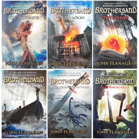 The Brotherband Chronicles Complete Set of 6 Books