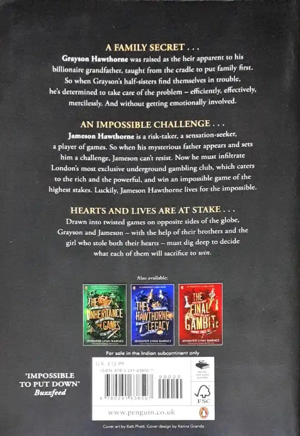 The Inheritance Games 4 The Brothers Hawthorne Books and You