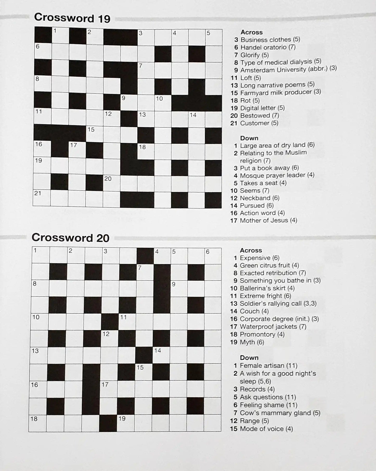 The Bumper Crosswords Collection