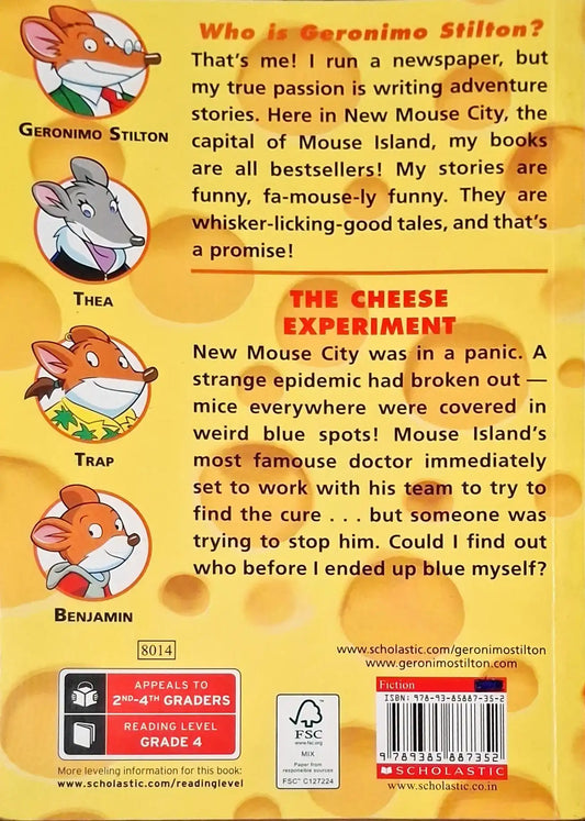 Geronimo Stilton #63 : The Cheese Experiment (P)