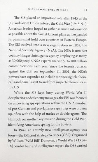 The CIA and Other American Spies - Spies around The World Series