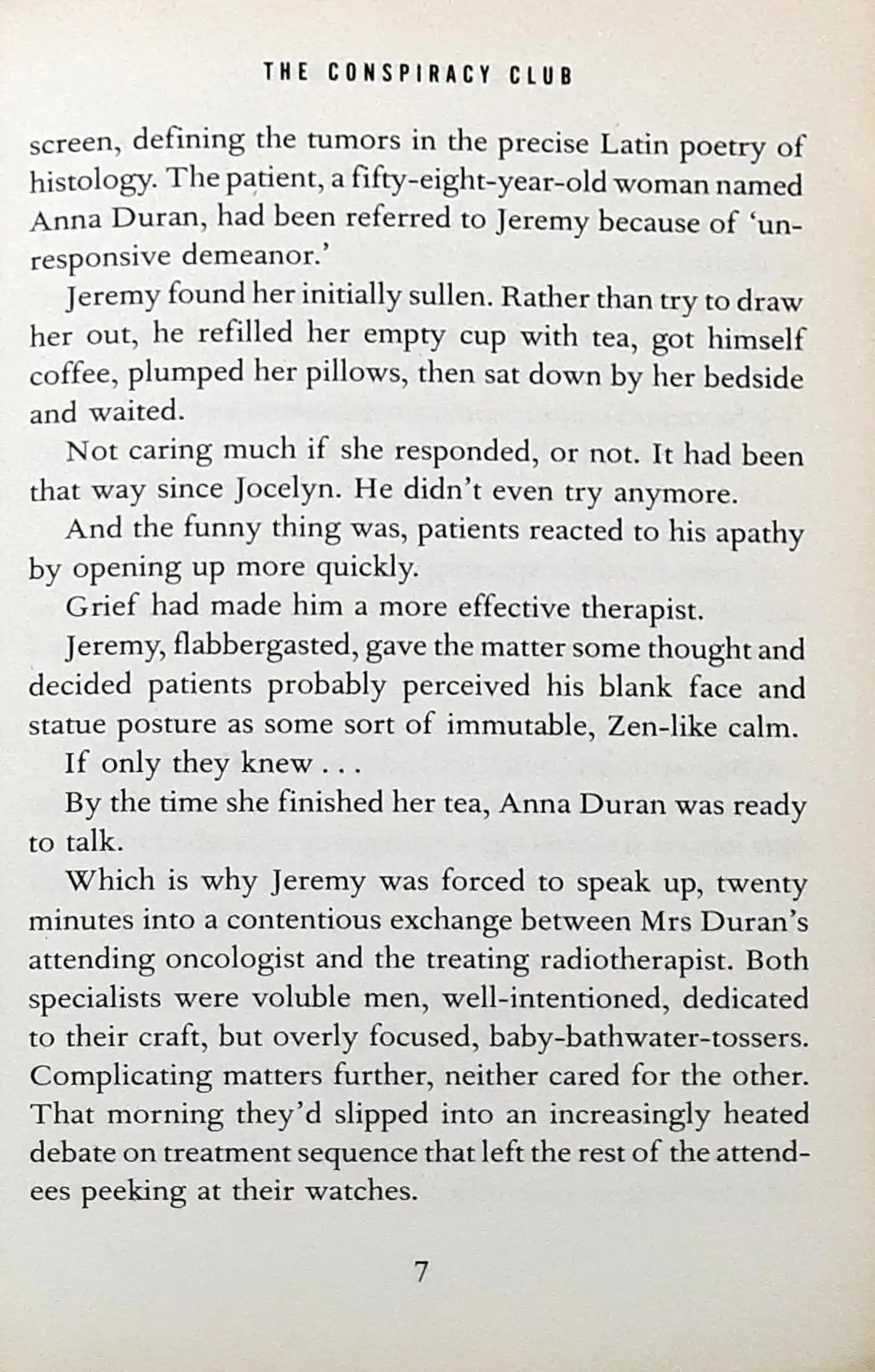 The Conspiracy Club (P)