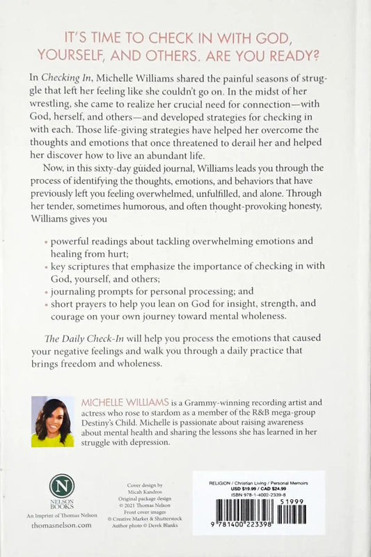 The Daily Check-In: A 60 Day Journey to Finding Your Strength Faith and Wholeness