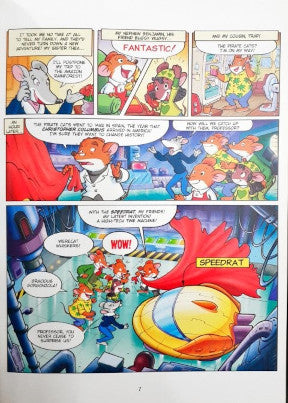 The Discovery Of America - Geronimo Stilton Graphic Novel Book 1