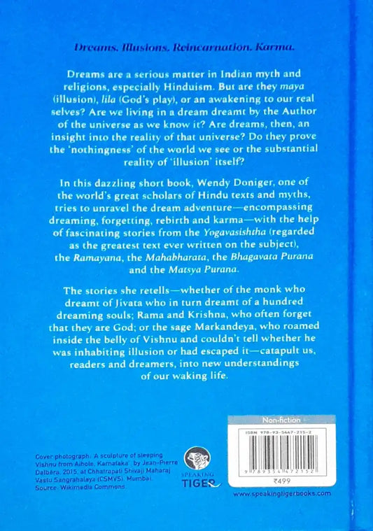 The Dream Narrative Dreams Of God And Mortals In Classical Hinduism (HC)
