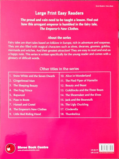The Emperor's New Clothes - Large Print Easy Readers