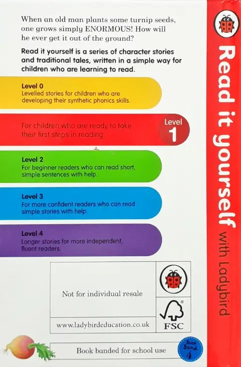 Read It Yourself With Ladybird Level 1 : The Enormous Turnip (P)