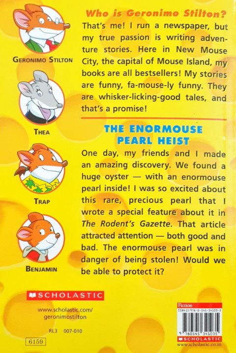 The Enormouse Pearl Heist: Geronimo Stilton 51