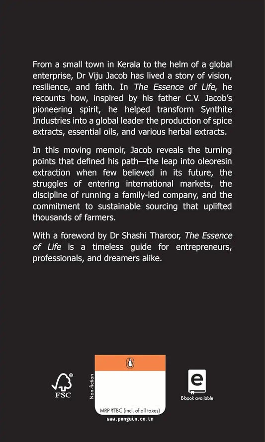 The Essence Of Life : A Memoir | Hardcover