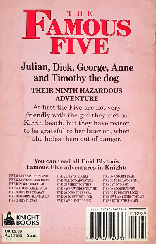 The Famous Five #9 Five Fall into Adventure (P)