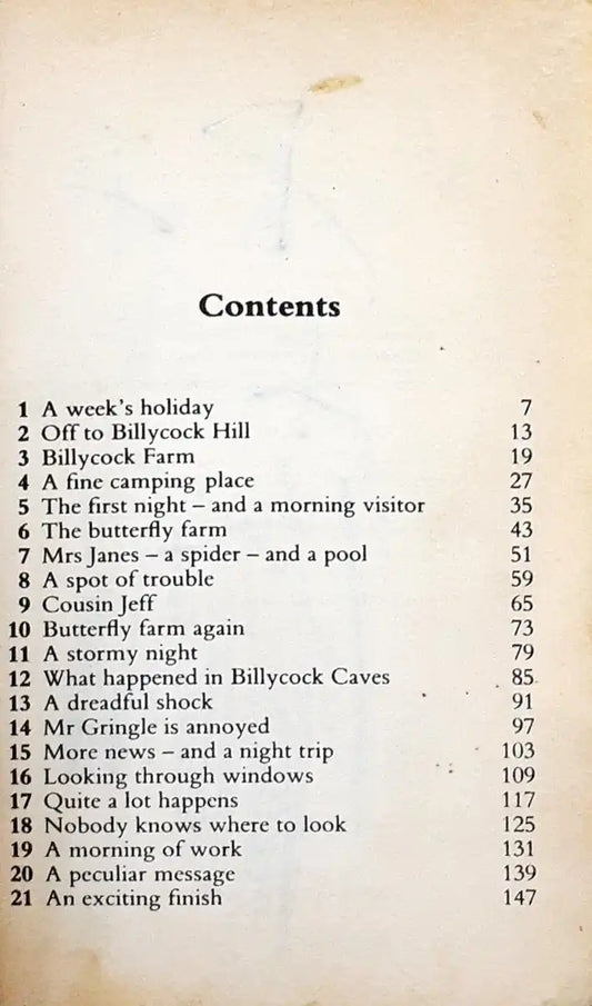 The Famous Five #16 : Five Go To Billycock Hill (P)