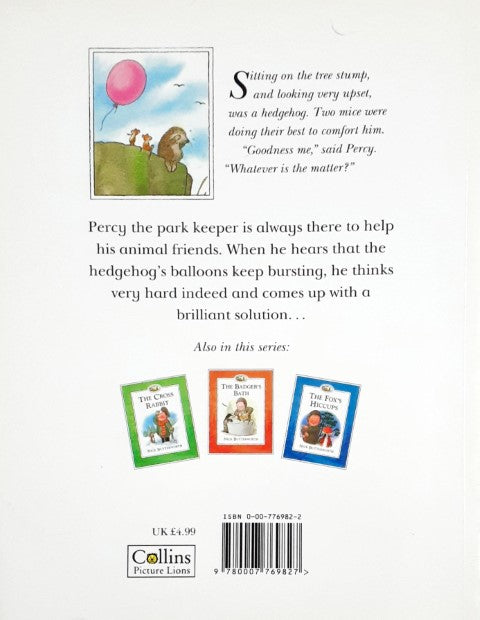 Percy The Park Keeper The Hedgehog's Balloon