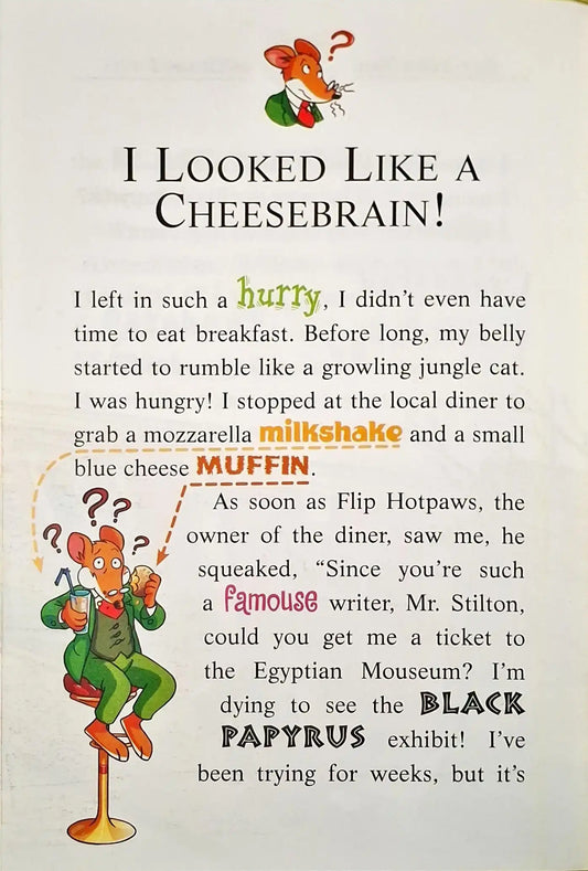 Geronimo Stilton : The Hunt for the Secret Papyrus (P)