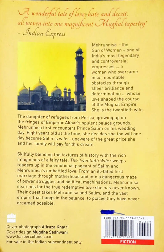 Taj Mahal Trilogy #1 : The Twentieth Wife (P)