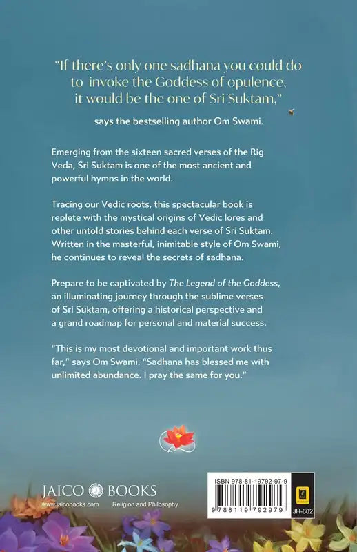 The Legend Of The Goddess : Invoking Sri Suktam | Hardcover
