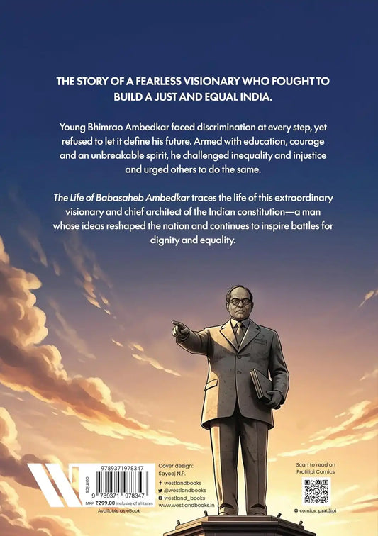 The Life Of Babasaheb Ambedkar : Classic Indian Stories (Comic)
