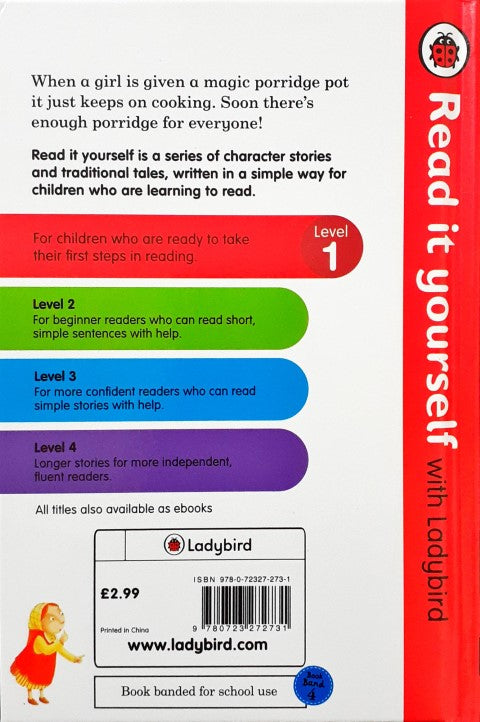 Read It Yourself With Ladybird Level 1 The Magic Porridge Pot