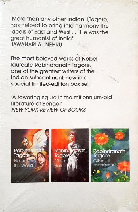 The Magic of Tagore Box Set of 3 Books Home and The World Choker Bali Gitanjali