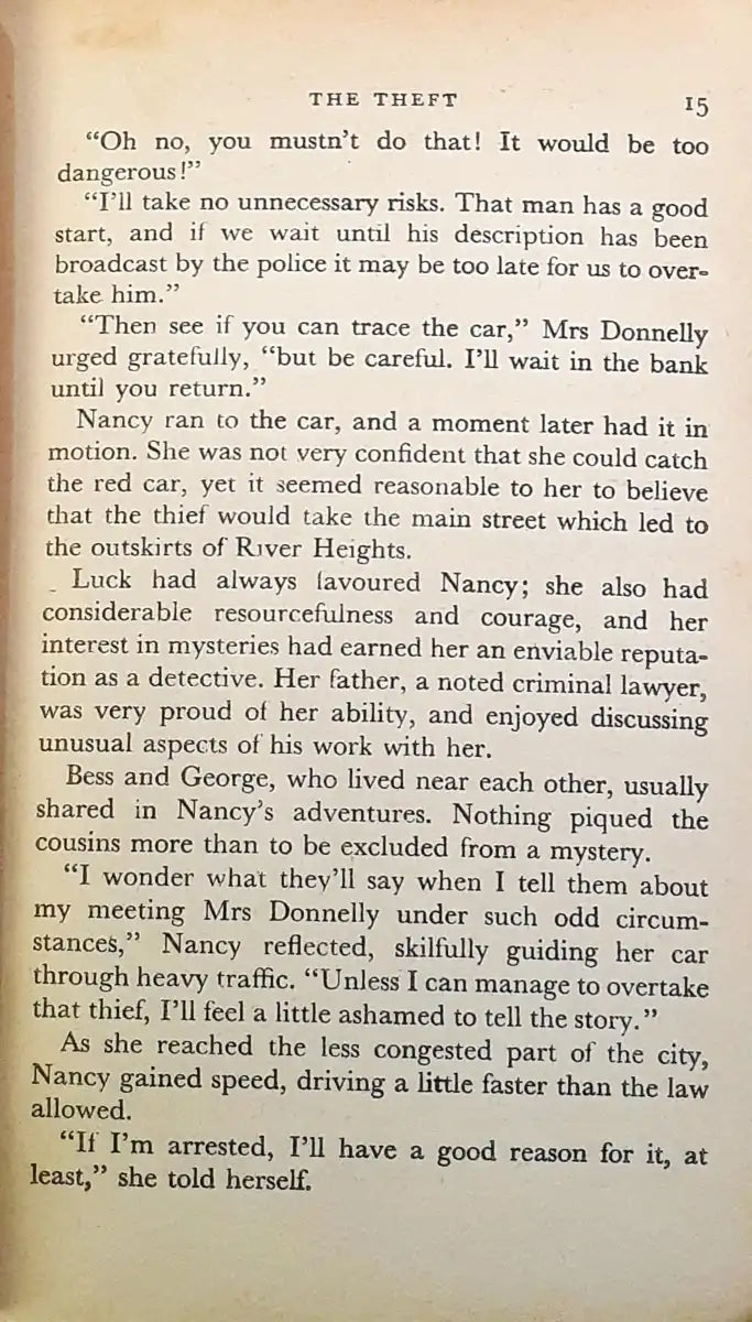 Nancy Drew The Message In The Hollow Oak (P)