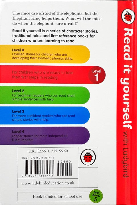 Read It Yourself With Ladybird Level 1 The Mice And The Elephants