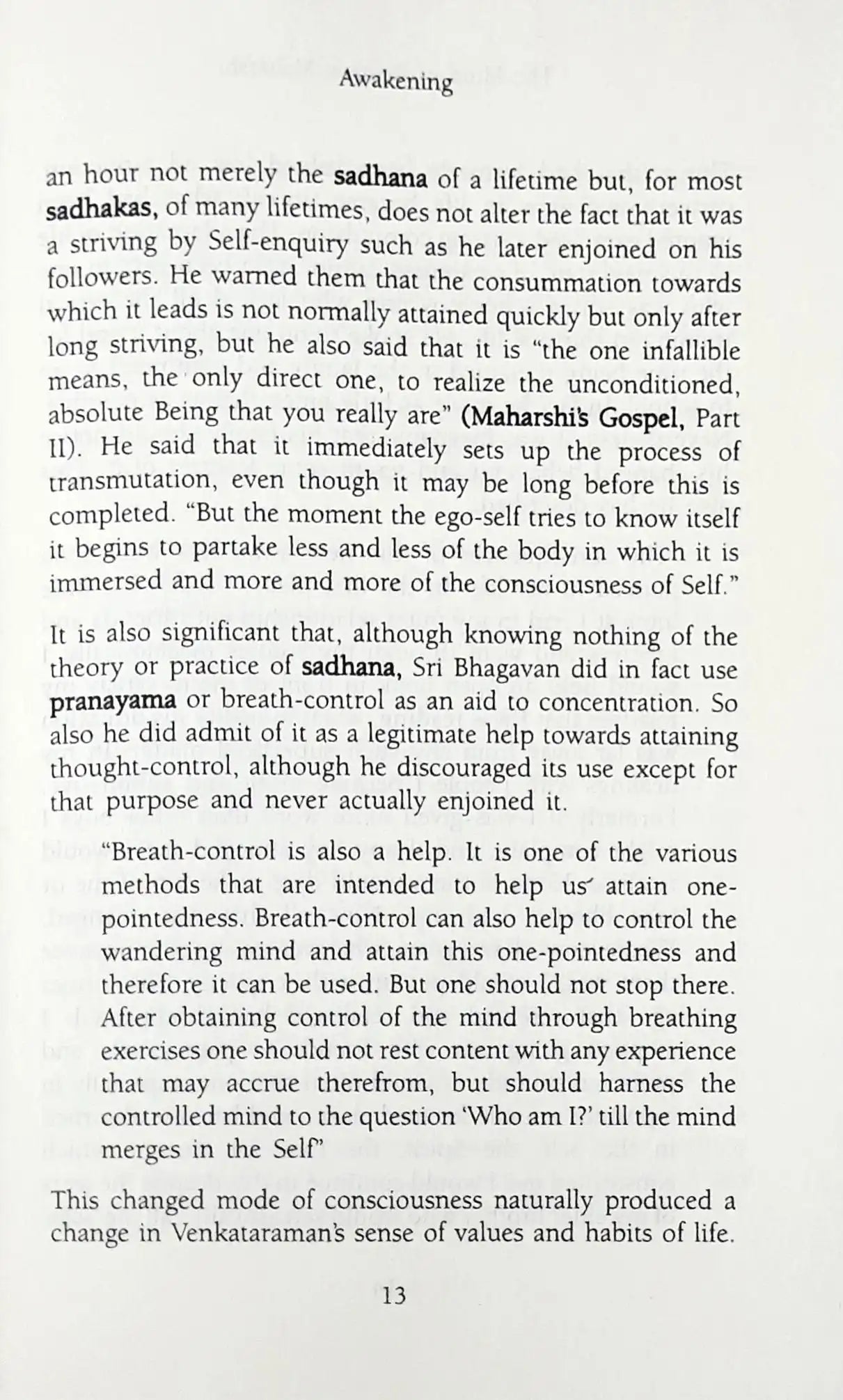 The Mind of Ramana Maharshi