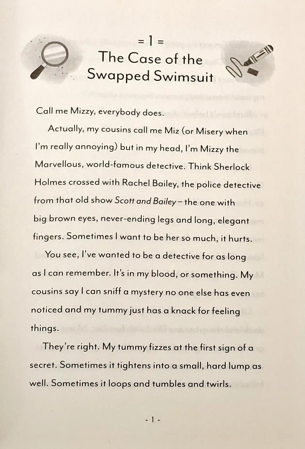 The Mizzy Mysteries #1 : A Skeleton in the Closet