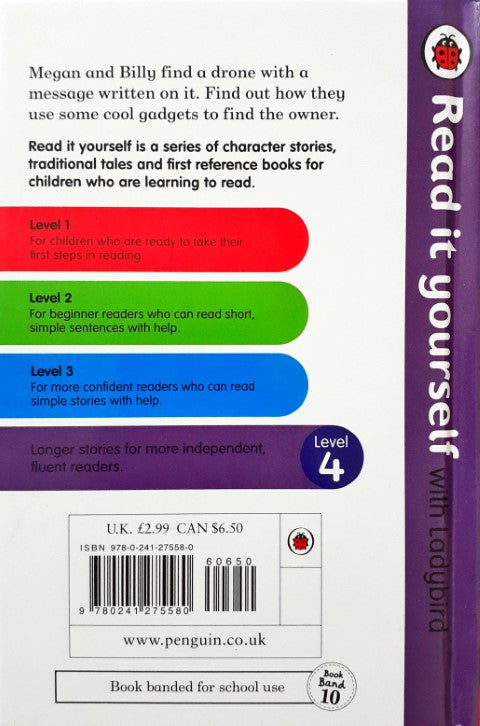 Read It Yourself With Ladybird Level 4 The Mystery Drone