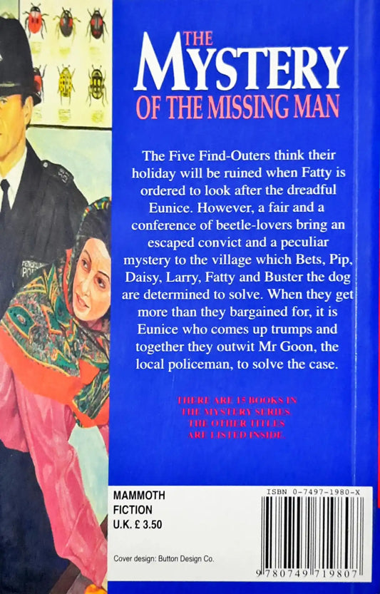 The Five Find Outers #13 : The Mystery Of The Missing Man (P)