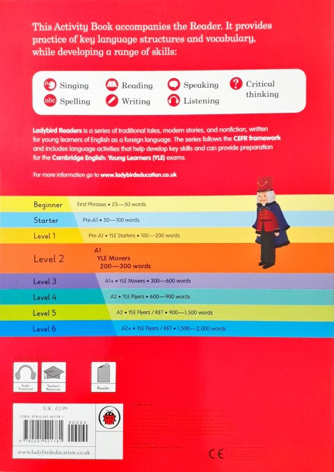 Ladybird Readers Level 2 The Nutcracker Activity Book