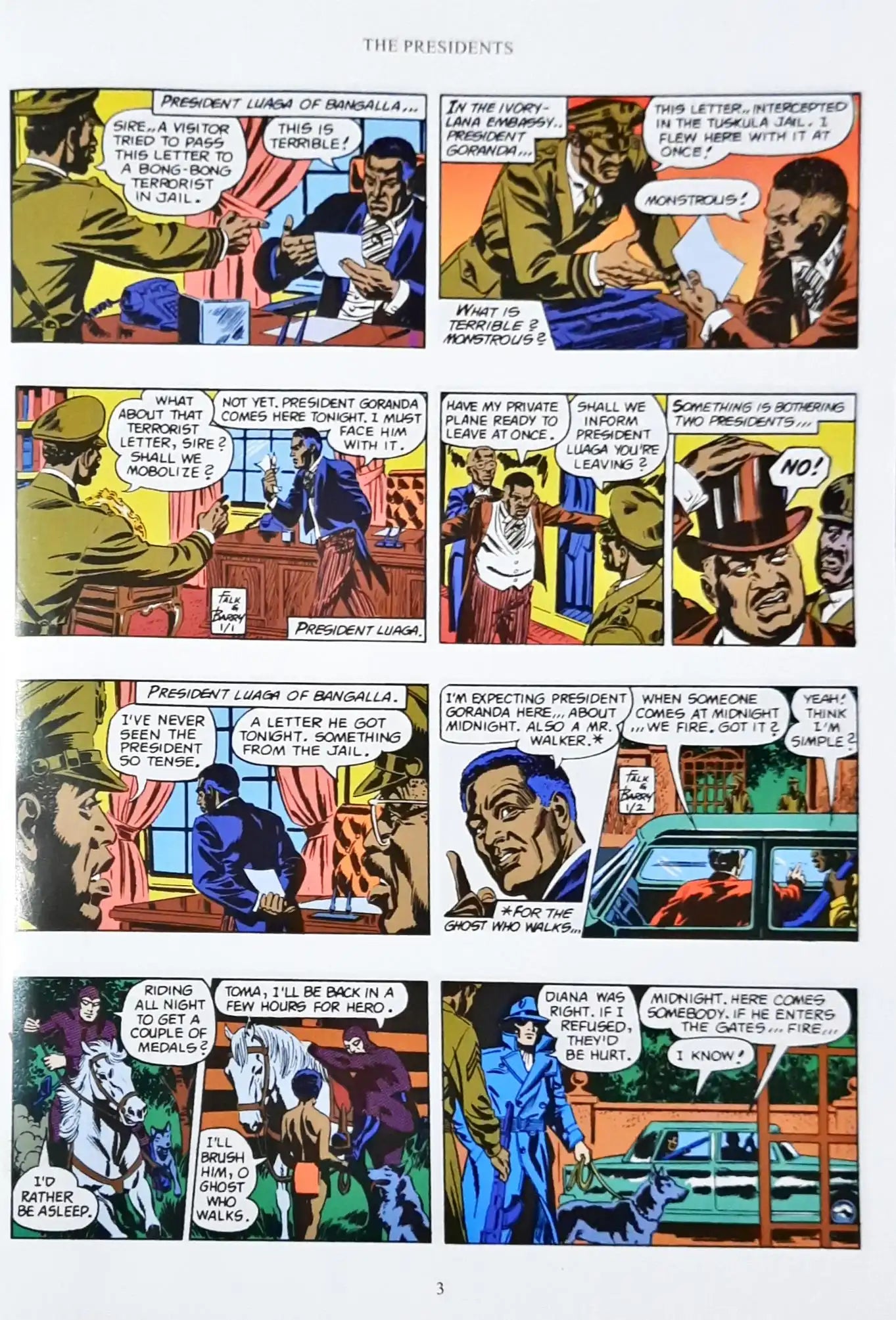 The Phantom #12 : The Presidents