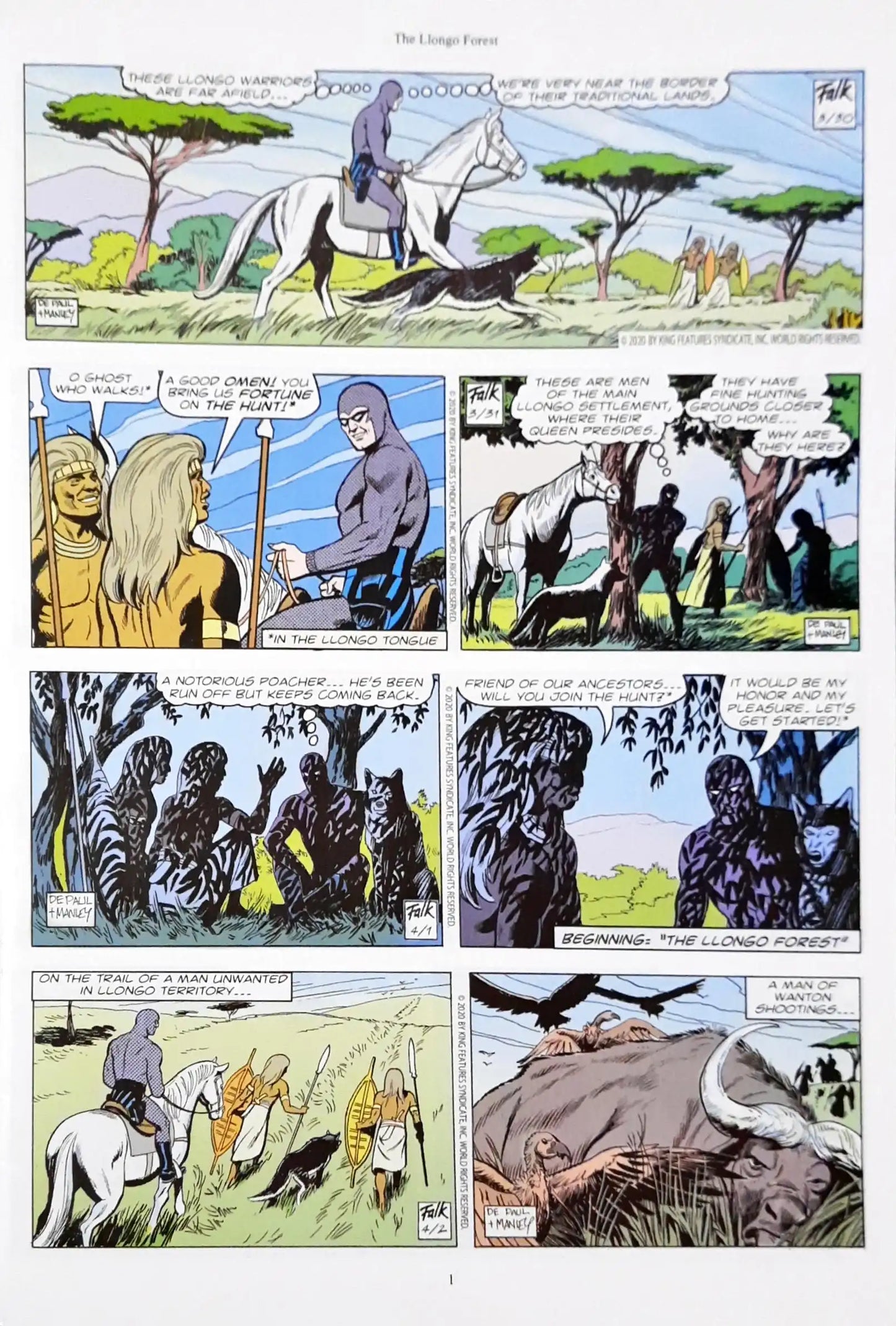 The Phantom #13 : The Llongo Forest - Hallucinating Story