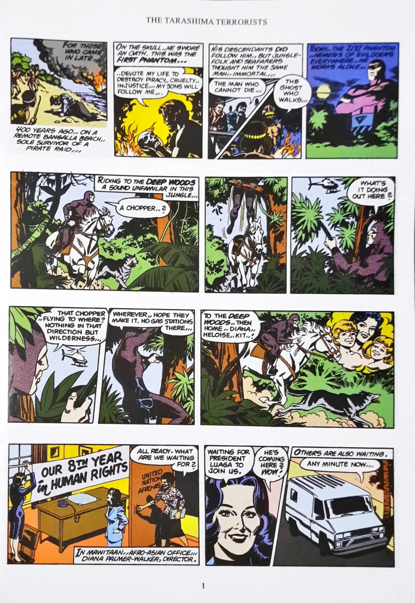 The Phantom #14 : The Rise of…The Tarashima Terrorists