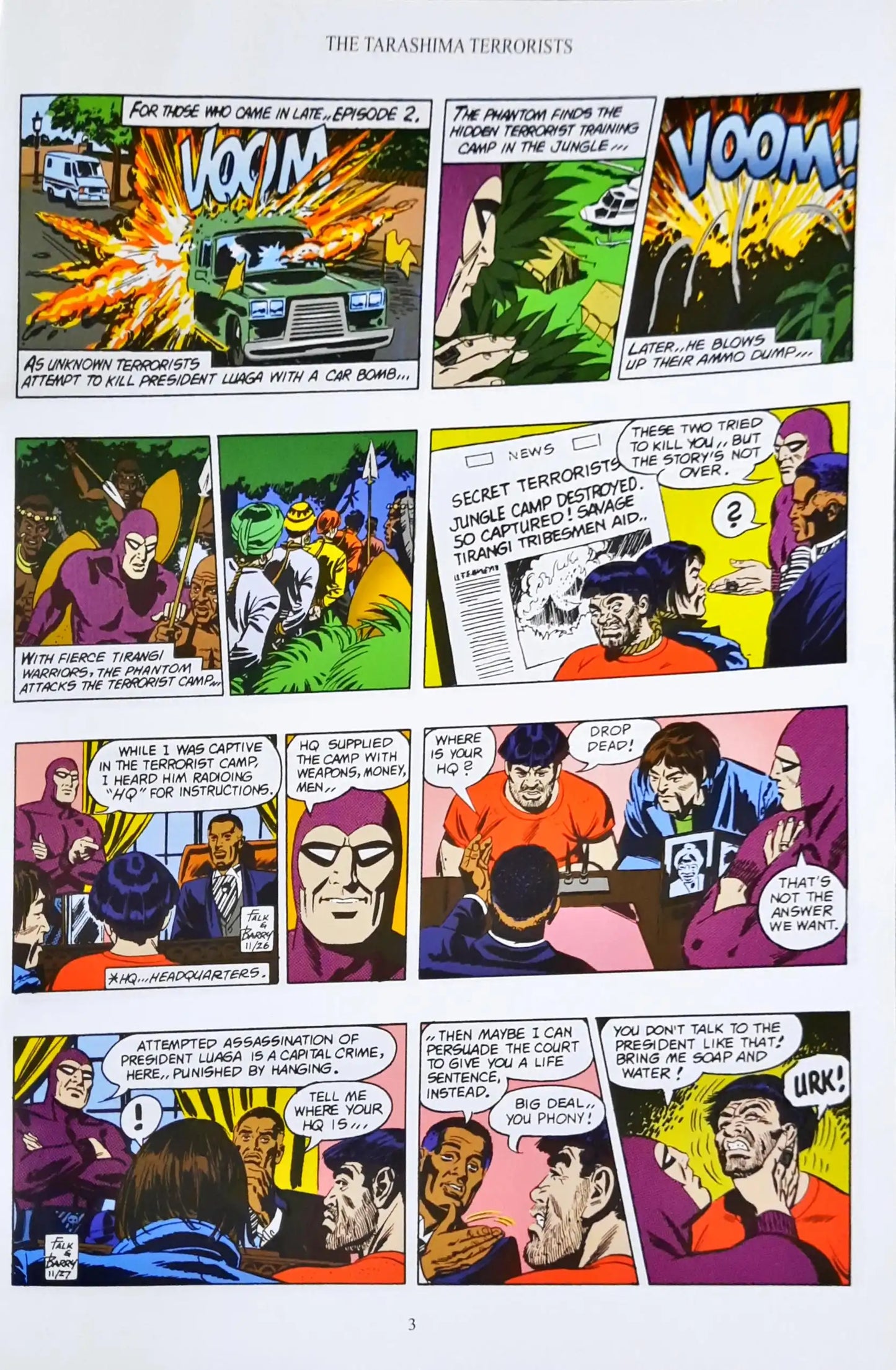 The Phantom #15 : The End of…The Tarashima Terrorists