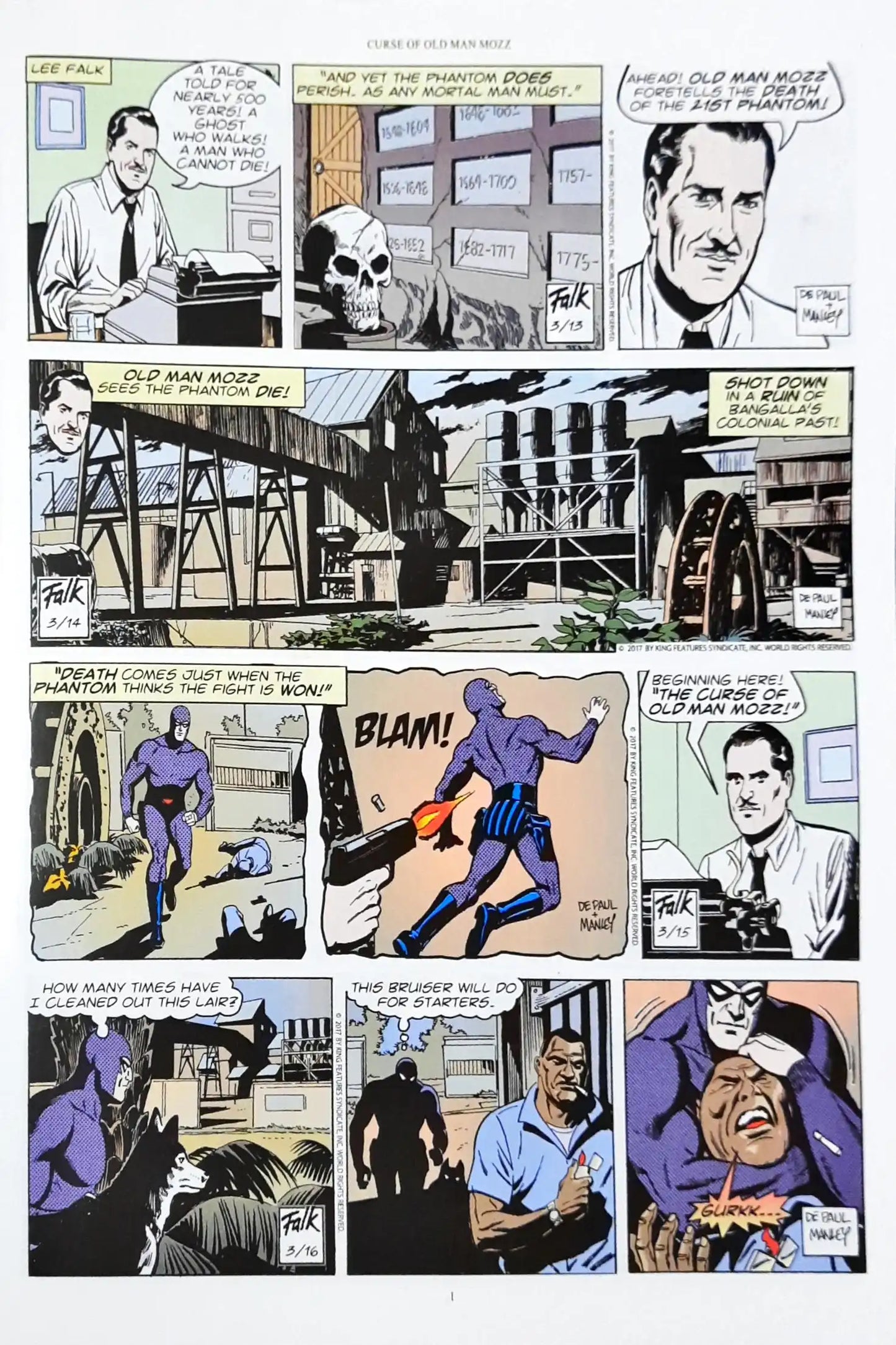 The Phantom #1 : Curse of Old Man Mozz - Phantastic First Issue