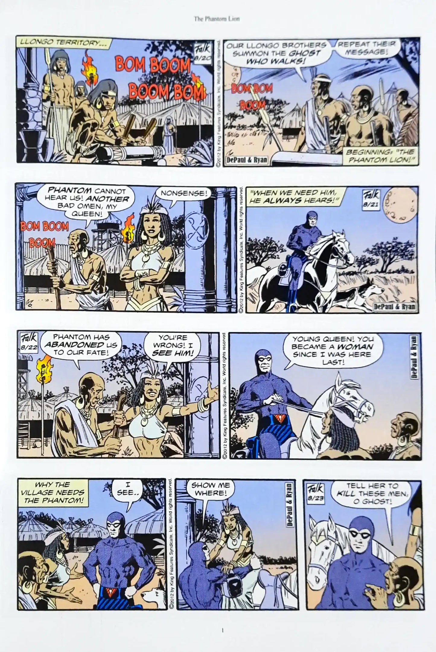 The Phantom #2 : The Phantom Lion - Phantabulous Issue