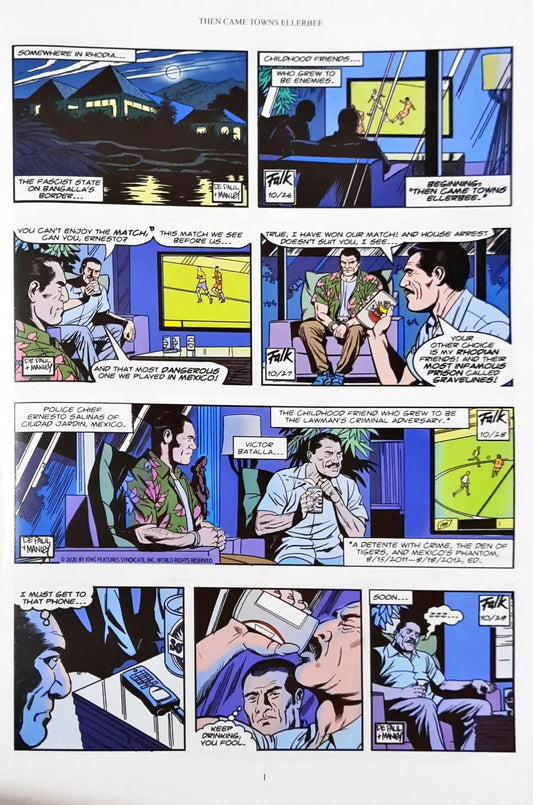 The Phantom #7 : Then Came Towns Ellerbee - End of Mexican Saga