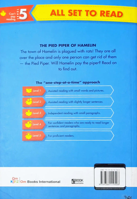 All set to Read Level 5 : A Phonics Reader - The Pied Piper of Hamelin (P)