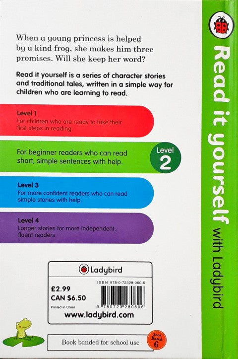 Read It Yourself With Ladybird Level 2 The Princess And The Frog