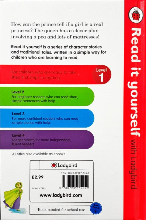 Read It Yourself With Ladybird Level 1 The Princess And The Pea