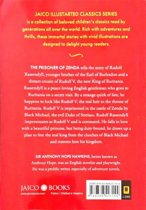 The Prisoner of Zenda - Jaico Illustrated Classics