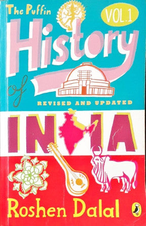 Set of 2 Books The Puffin History Of India Vol 1 And Vol 2 Revised And Updated