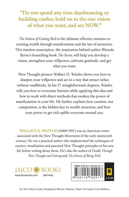 The Science Of Getting Rich
