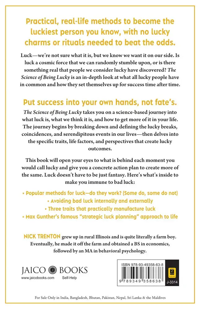 The Science Of Being Lucky
