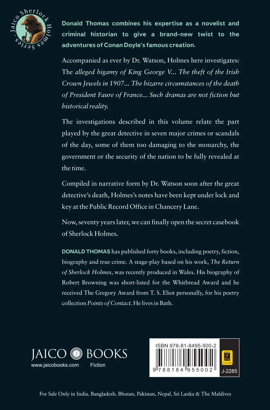 The Secret Casebook Of Sherlock Holmes