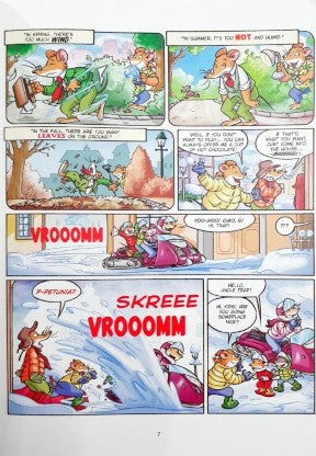 The Secret Of The Spinhx - Geronimo Stilton Graphic Novel Book 2