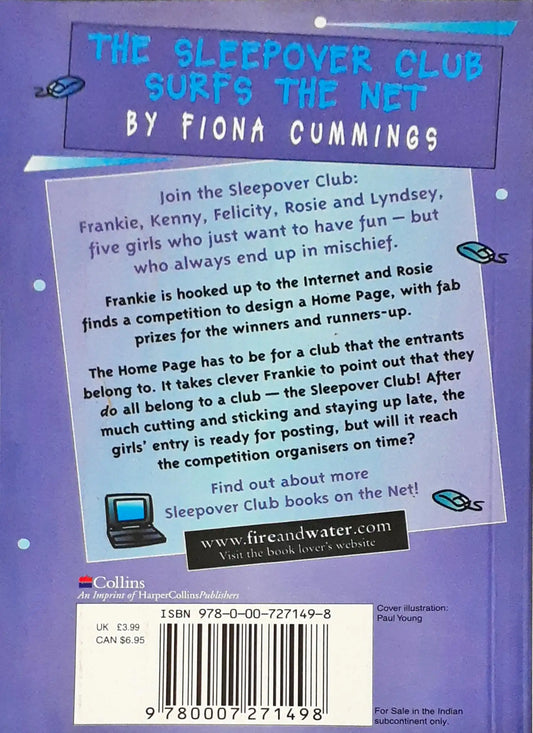 The Sleepover Club #17 : The Sleepover Club Surfs the Net